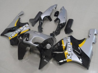 Best 1996-2003 Kawasaki ZX7R Motorcycle Fairings - Silver Glossy Black Yellow UK