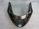 1996-2007 Honda CBR1100XX Blackbird Motorcycle Fairings - Glossy Black Silver Flame UK