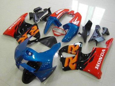 Best 1998-1999 Honda CBR900RR 919 Motorcycle Fairings - Red Blue Glossy Black UK