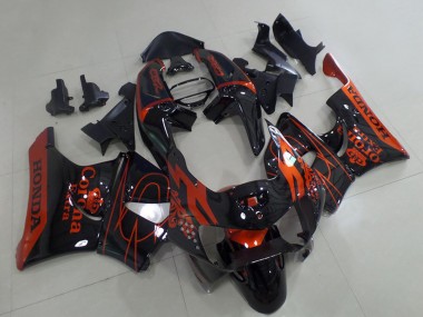 Best 1998-1999 Honda CBR900RR 919 Motorcycle Fairings - Glossy Black Red Corona UK