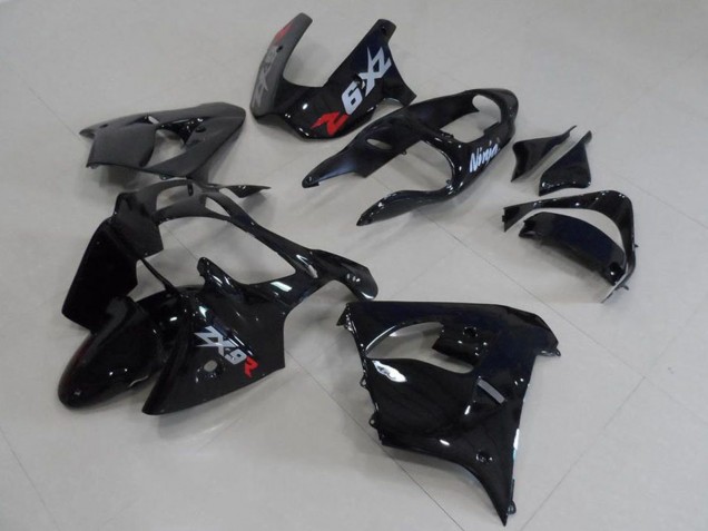 2000-2001 Kawasaki ZX9R Motorcycle Fairing - Glossy Black UK