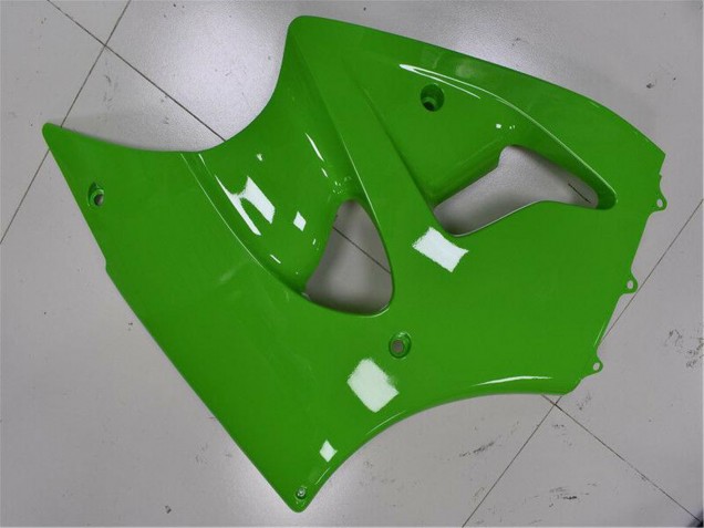 2000-2002 Kawasaki ZX6R Motorcycle Fairings - Green Black UK