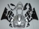 2001-2003 Honda CBR600 F4i Motorcycle Fairing - Silver Glossy Black UK
