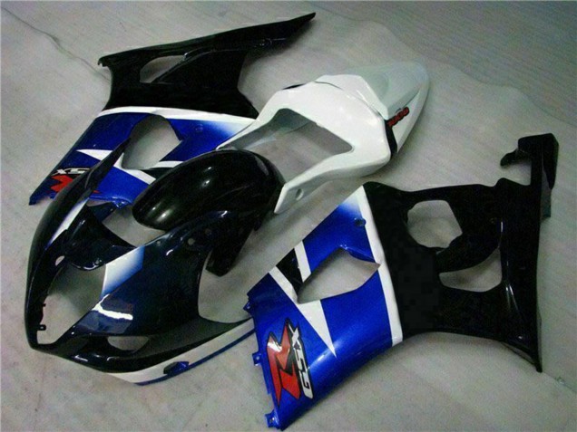 2003-2004 Suzuki GSXR 1000 Abs Motorcycle Fairings - White Blue Glossy Black Red UK