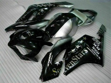 Best 2004-2005 Honda CBR1000RR Motorcycle Fairings - Silver Glossy Black SevenStars UK