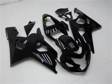 Best 2004-2005 Suzuki GSXR 600/750 Motorcycle Fairings - Glossy Black UK