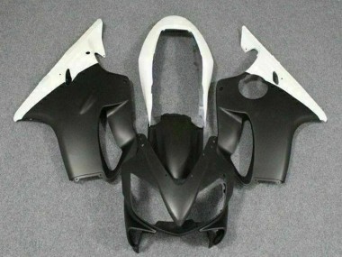 Best 2004-2007 Honda CBR600 F4i Motorcycle Fairings - White Matte Black UK