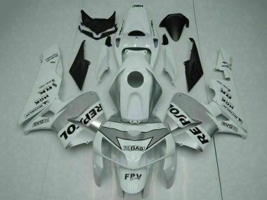 Best 2005-2006 Honda CBR600RR Motorcycle Fairing - White UK