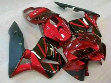 Best 2005-2006 Honda CBR600RR Bike Fairings - Red Black UK