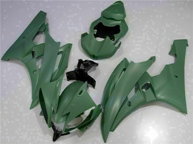 2006-2007 Yamaha YZF R6 Motorcycle Fairing - Army Green UK