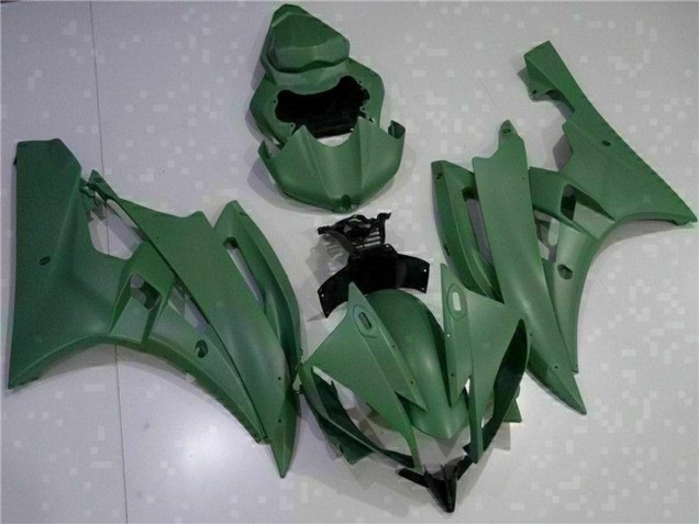 2006-2007 Yamaha YZF R6 Motorcycle Fairing - Army Green UK