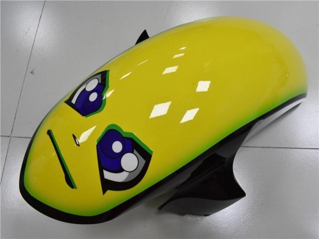2006-2007 Yamaha YZF R6 Motorcycle Fairings - Blue Yellow Glossy Black Shark UK