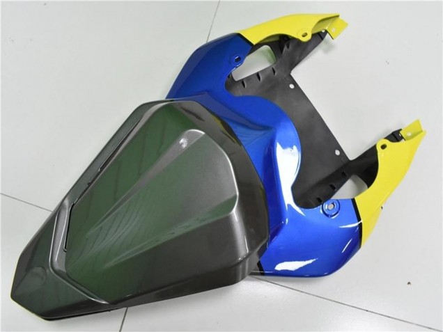 2006-2007 Yamaha YZF R6 Motorcycle Fairings - Blue Yellow Glossy Black Shark UK