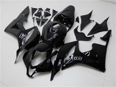 Best 2007-2008 Honda CBR600RR Motorcycle Fairings - Glossy Black UK