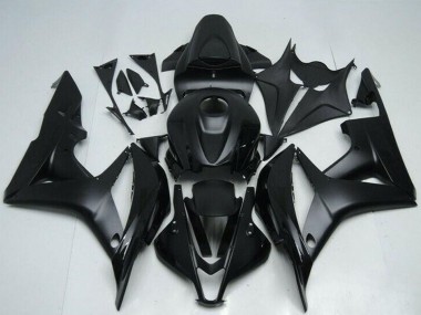 Best 2007-2008 Honda CBR600RR Motorcycle Fairing Kits - Matte Black UK