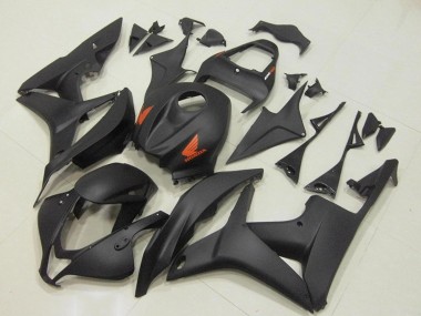 Best 2007-2008 Honda CBR600RR Motorcycle Fairing - Matte Black Red UK