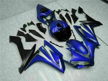 Best 2007-2008 Yamaha YZF R1 Motorcycle Fairing - Blue White Black UK