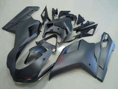 Best 2007-2014 Ducati 848 Motorcycle Fairing - Matte Black UK