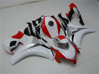 Best 2008-2011 Honda CBR1000RR Motorcycle Fairings - White Red UK