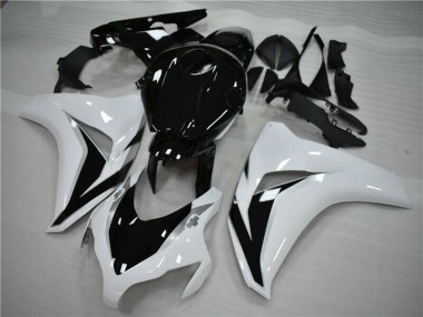 Best 2008-2011 Honda CBR1000RR Bike Fairings - White Glossy Black UK