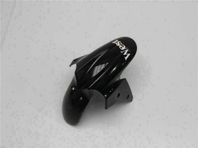 2008-2012 Kawasaki EX250 Motorcycle Fairings - Glossy Black White West UK