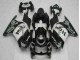2008-2012 Kawasaki EX250 Motorcycle Fairings - Glossy Black White West UK