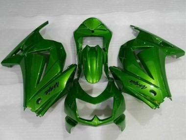 Best 2008-2012 Kawasaki EX250 Motorcycle Fairings - Green Ninja UK