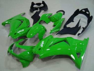Best 2008-2012 Kawasaki ZX250R Motorcycle Fairing - Green UK