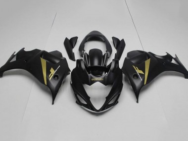 Best 2008-2013 Suzuki GSX650F Motorcycle Fairings - Black Gold UK