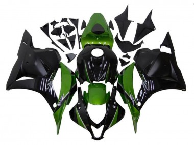 Best 2009-2012 Honda CBR600RR Motorcycle Fairings - Black Green UK