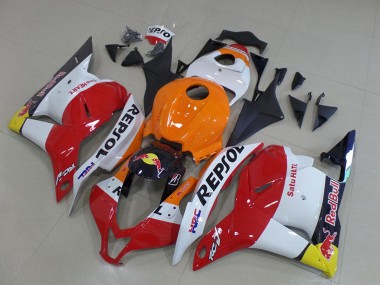 Best 2009-2012 Honda CBR600RR Motorcycle Fairings - Orange White Red Yellow Blue Repsol HRC Red Bull UK