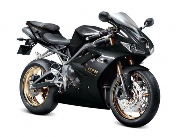 2009-2012 Triumph Daytona 675 Triple Motorcycle Fairings - Glossy Black UK