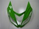 2013-2018 Kawasaki ZX6R Motorcycle Fairings - Green Yellow Glossy Black Matte Black UK