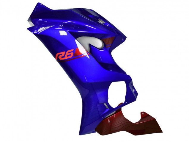 2017-2023 Yamaha YZF R6 Motorcycle Fairings - Blue Red UK