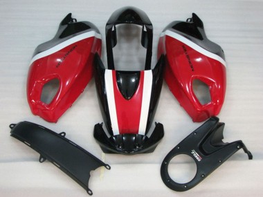 Best 2008-2012 Ducati Monster 696 Motorcycle Fairing Kits - White Red Glossy Black UK