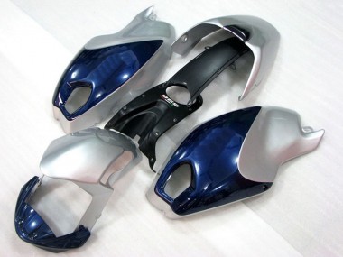 Best 2008-2012 Ducati Monster 696 Motorcycle Fairings - Dark Blue Silver UK