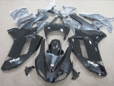 Best 2007-2008 Kawasaki ZX6R Motorcycle Fairings - Black Ninja UK