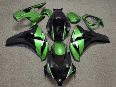 Best 2008-2011 Honda CBR1000RR Motorcycle Fairing - Green Glossy Black UK