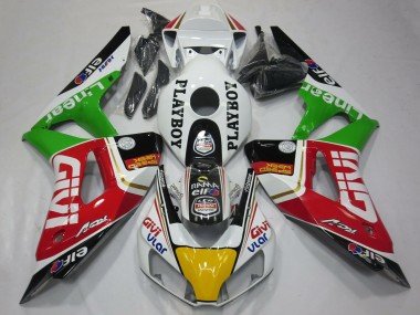 Best 2006-2007 Honda CBR1000RR Motorcycle Fairings - White Red Green Yellow Black Givi PlayBoy UK