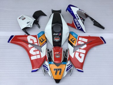Best 2008-2011 Honda CBR1000RR Motorcycle Fairings - White Red Blue Orange Black Elf Givi 77 UK