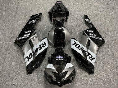 Best 2004-2005 Honda CBR1000RR Motorcycle Fairings - Silver White Glossy Black Repsol UK