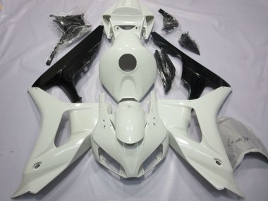 Best 2006-2007 Honda CBR1000RR Motorcycle Fairings - White Glossy Black UK