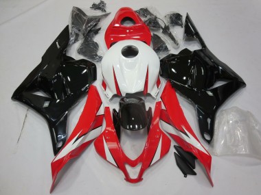 Best 2009-2012 Honda CBR600RR Motorcycle Fairings - White Red Glossy Black UK