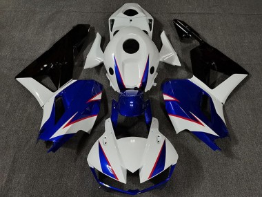 Best 2013-2023 Honda CBR600RR Motorcycle Fairings - White Blue Glossy Black UK