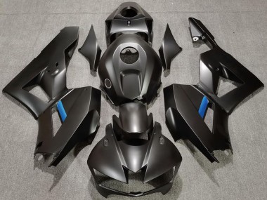 Best 2013-2023 Honda CBR600RR Motorcycle Fairings - Matte Black Light Blue UK
