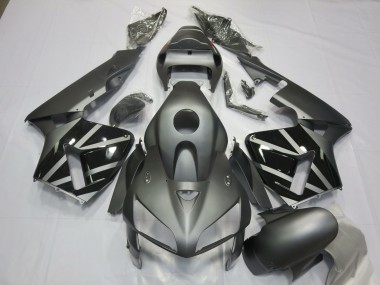 Best 2005-2006 Honda CBR600RR Motorcycle Fairings - Matte Grey Black UK