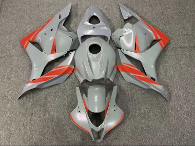 Best 2009-2012 Honda CBR600RR Motorcycle Fairings - Nardo Grey Red UK