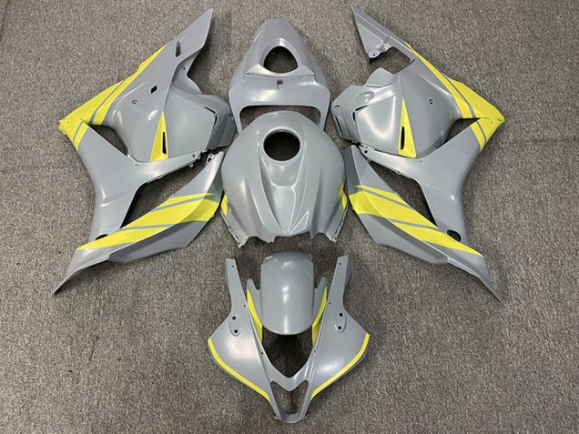 2009-2012 Honda CBR600RR Motorcycle Fairings - Nardo Grey Yellow UK