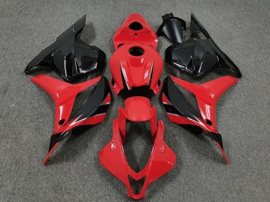 Best 2009-2012 Honda CBR600RR Motorcycle Fairings - Red Glossy Black OEM Style UK