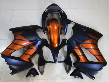 Best 2002-2013 Honda VFR 800 Motorcycle Fairings - Orange Matte Blue Matte Black UK